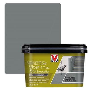 V33 Verf Vloer En Trap Renovatie Perfection Zijdeglans Carbonaat 2l