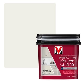 V33 Keukenverf Renovatie Perfection Zijdeglans Katoensluier 750ml