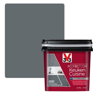 V33 Keukenverf Renovatie Perfection Leisteen Zijdeglans 750ml