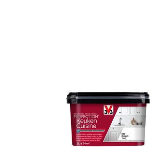 V33 Keukenverf Renovatie Perfection Wit Mat 2l