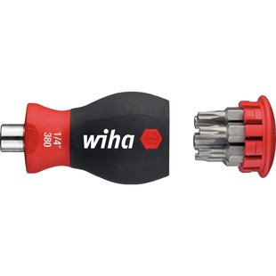 Wiha Schroevendraaier Met Bitmagazijn Stubby 25mm