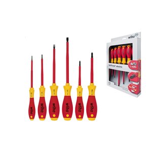 Wiha Geisoleerde Schroevendraaierset 6 Stuks Ph En Plat
