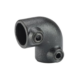 Mac Lean Koppelstuk Hoek 90° Zwart Ø28mm