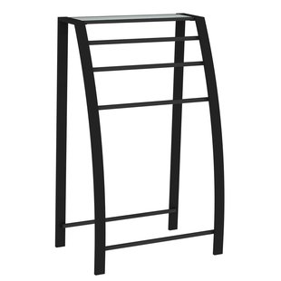 Allibert Handdoekhouder Loft-game 3 Stangen Zwart Mat