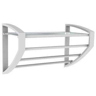 Allibert Handdoekhouder Loft-game 3 Stangen Wit Mat