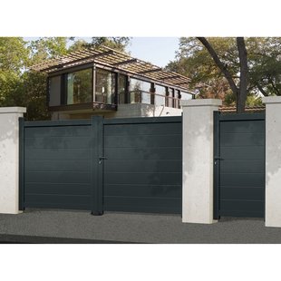 Elsealu Dubbele Draaipoort Nisa Aluminium 300x182cm