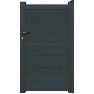 Gardengate Enkele Draaipoort Nisa Aluminium 100x182cm