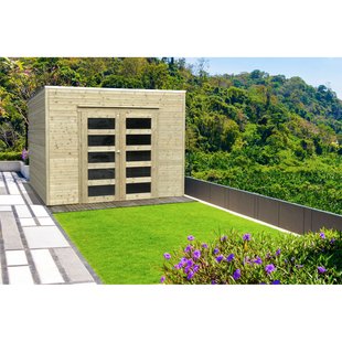 Solid Tuinhuis Superia Cube Bari - Geïmpregneerd - 298x298cm