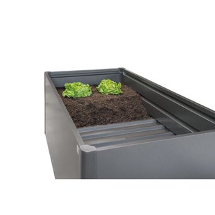 Tussenbodem 4-delig Donkergrijs Met. 2 X 1 M