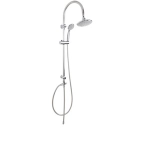 Baseline Regendouche Baseline - Zonder Kraan - Zilver - Chroom - Rond - 1-straals