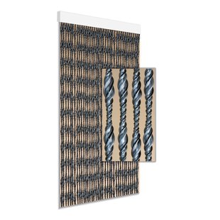 Degor Vliegengordijn Ember - 90x210cm - Zilver/zwart - Huisdiervriendelijk