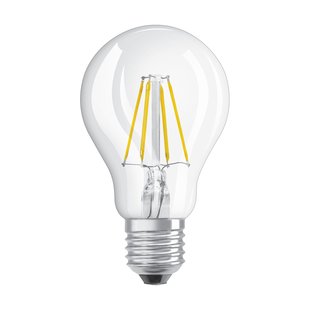 Osram Ledfilamentlamp Peertje Retrofit - D6cm - Dimbaar - Warm Wit - E27 - 4,8w