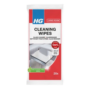 Hg Glasreiniger Doekjes 20st