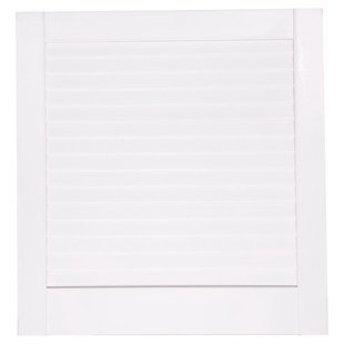 Cando Louvredeur Wit Dicht 46,2x44,4cm