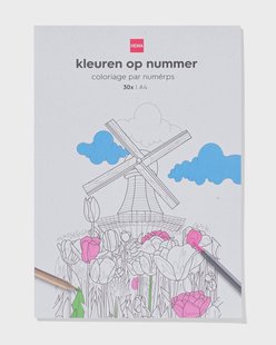 HEMA Kleuren op nummer A4