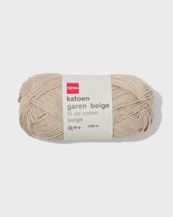 HEMA Katoen garen 50g 105m beige