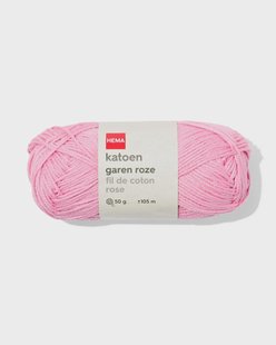 HEMA Katoen garen 50g 105m roze