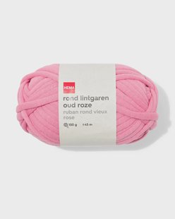 HEMA Rond lintgaren 100g 45m oudroze