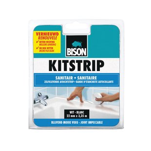 Bison Kitstrip Sanitair Wit 22mm X 3,35m