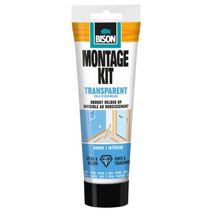 Bison Montagekit Transparant 250g