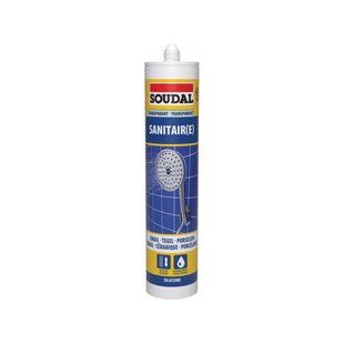 Soudal Sanitair Siliconenkit 0,3l Transparant