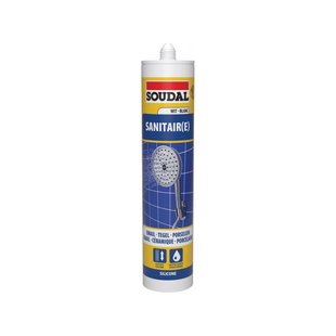 Soudal Sanitair Siliconenkit 0,3l Wit