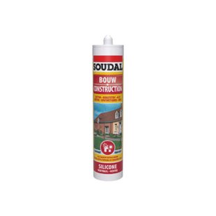 Soudal Silicone Bouw Transparant 290ml