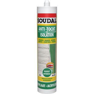 Soudal Afdichtingskit Anti-tocht Wit 310ml