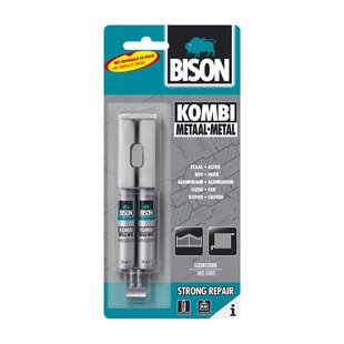 Bison Universele Epoxylijm Kombi Metaal 24ml