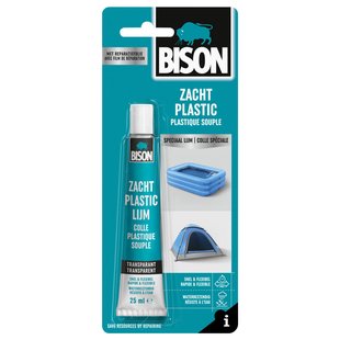 Bison Lijm Zacht Plastic 25ml