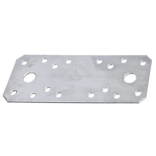 Alberts Verbindingsplaat - Verzinkt Staal - 96x35x2,5mm