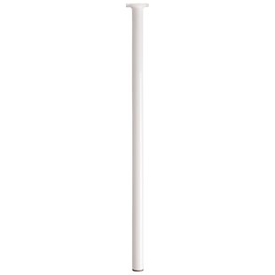 Duraline Meubelpoot Rond Staal 3x70cm Wit
