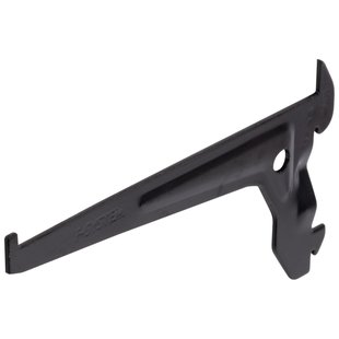 Duraline F-drager Enkel Zwart 15cm