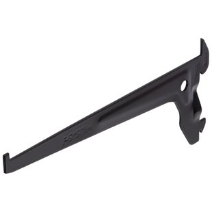 Duraline F-drager Enkel Zwart 20cm