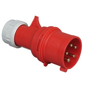 Kopp Cee 5-polige Stekker 16a Rood