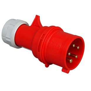 Kopp Cee Stekker 5-polig 32a 400v Rood