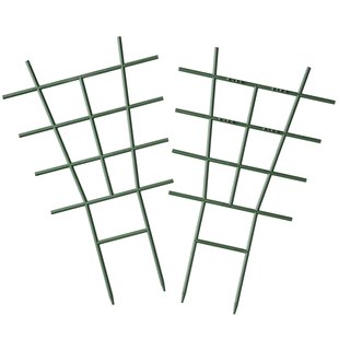 Nature Kamerplantenrekjes Groen 28x17cm 2 Stuks