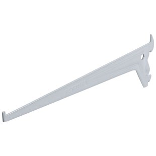 Duraline F-drager Enkel Mat Zilver 30cm