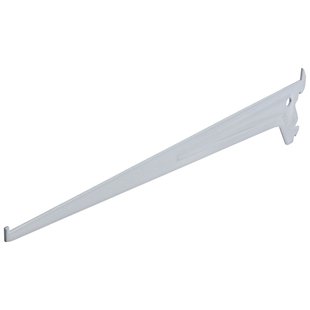 Duraline F-drager Enkel Mat Zilver 40cm