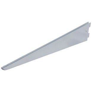 Duraline F-drager Dubbel Mat Zilver 47cm