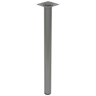 Duraline Meubelpoot Rond Staal 3x40cm Grijs