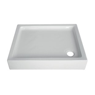 Douchebak - Kheops 90 X 90 Cm - Acryl - Wit