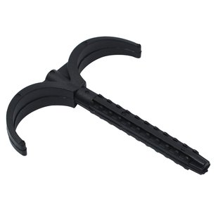 Sanivesk Vloerbeugel / Haak Dubbel 10st 8-32mm Kunststof