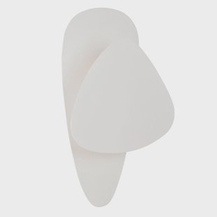 Screen wandlamp, 77 cm hoog, wit, papier, E27 MARKET SET - Woonkamer - Designer - Papier / Karton