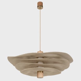 Rivage L hanglamp 4-laags Ø 78 cm MARKET SET - Woonkamer - Designer - Stof - 1 lamp