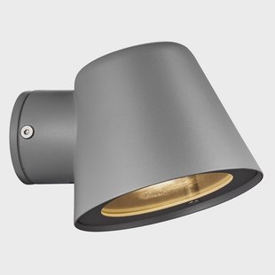 Aleria buitenwandlamp, aluminium, grijs Nordlux - Modern - Metaal - 1 lamp