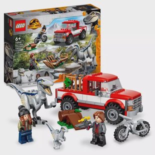 LEGO Jurassic World - Blue &amp; Beta Velociraptor Capture 76946