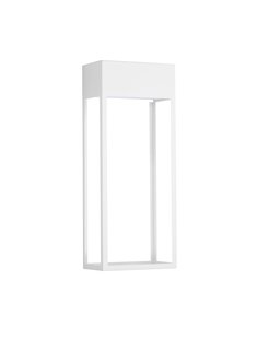 Nova Luce Moby - buiten wandverlichting - 16 x 40 x 9 cm - 20W LED incl. - IP65 - zandwit