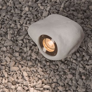 Nova Luce Petra - tuinpaal - 20 x 12 x 14 cm - IP65 - wit