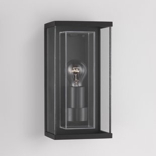 Nova Luce Regina - buiten wandverlichting - 15,2 x 29,5 x 12,2 cm - IP65 - donker antraciet